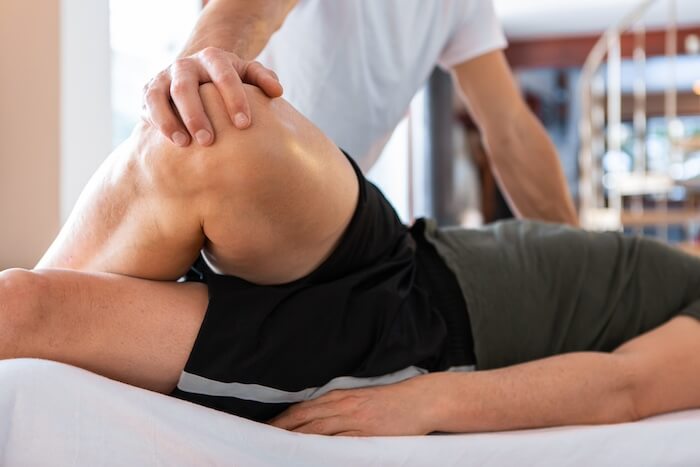 Athlete-getting-massage